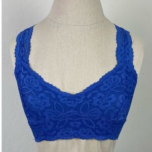 Intimately Free People Racerback Blue Bralette